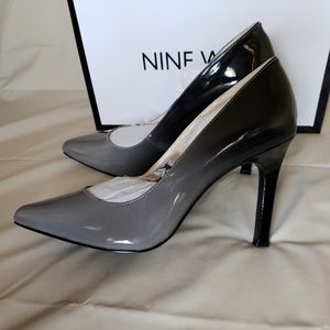 Nine West Ombre Patent Pointed Toe Pump Heel Heels